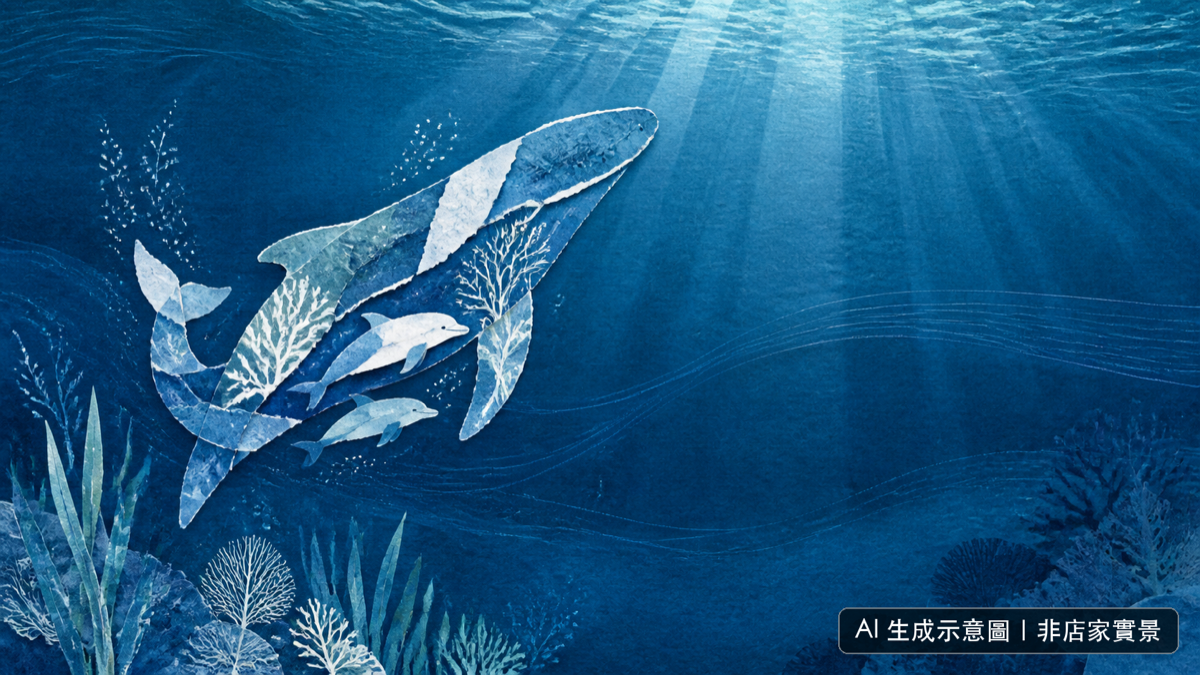 鯨目自由潛水／Cetacea Freediving 封面