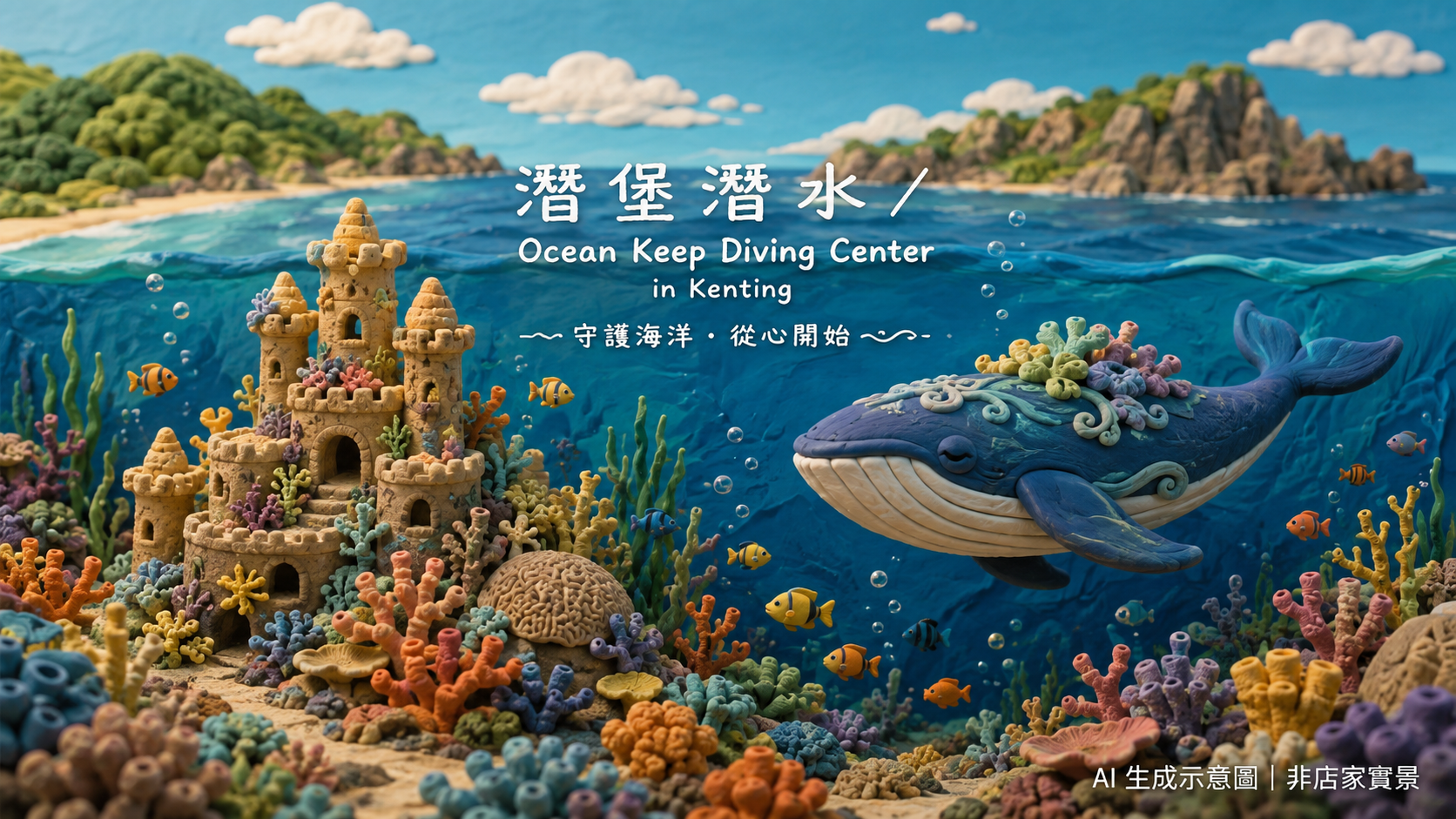 潛堡潛水／Ocean Keep Diving Center 圖片