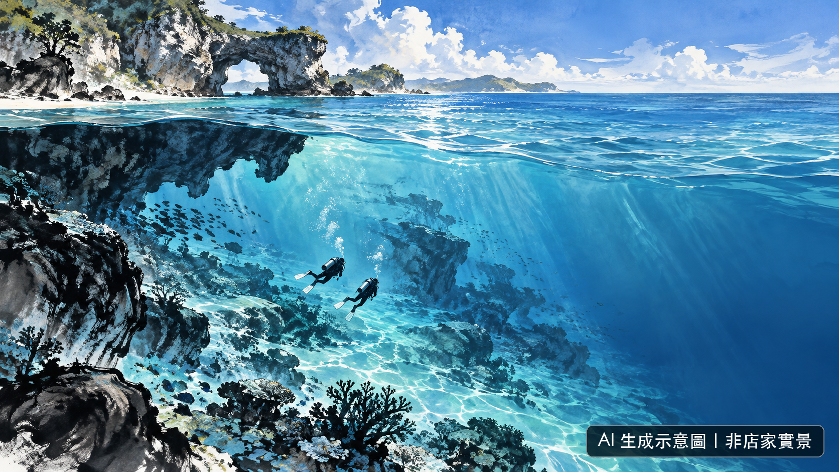 鬥陣潛水小琉球分部 圖片