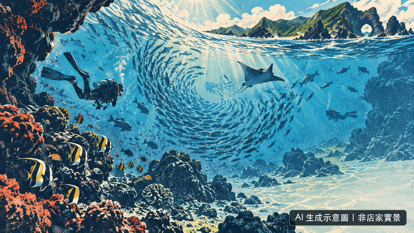 綠島怪獸潛水訓練中心 封面