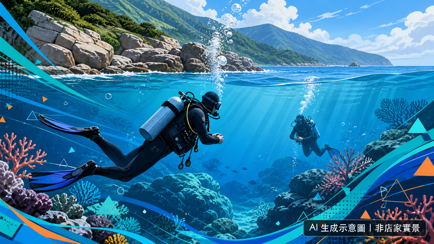 AWESOME Diving Center 歐陞潛水中心 封面