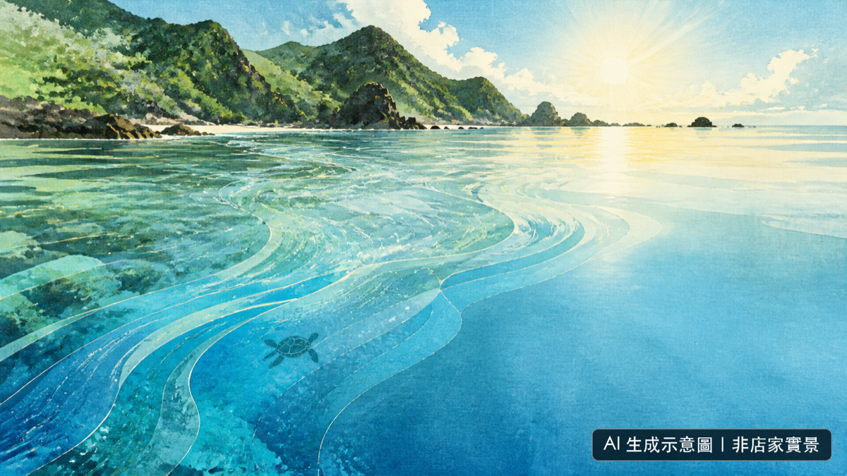 Koh ocean／嶼海綠島自由潛水旅宿 圖片