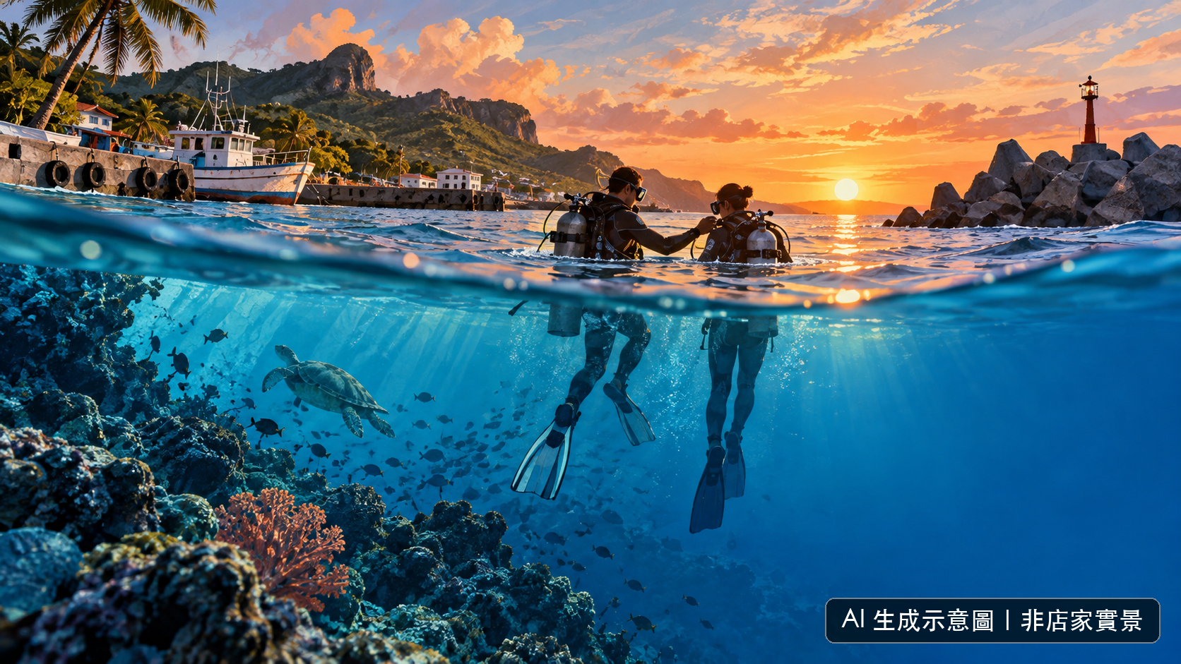 PureBlueDive蔚藍潛水 圖片