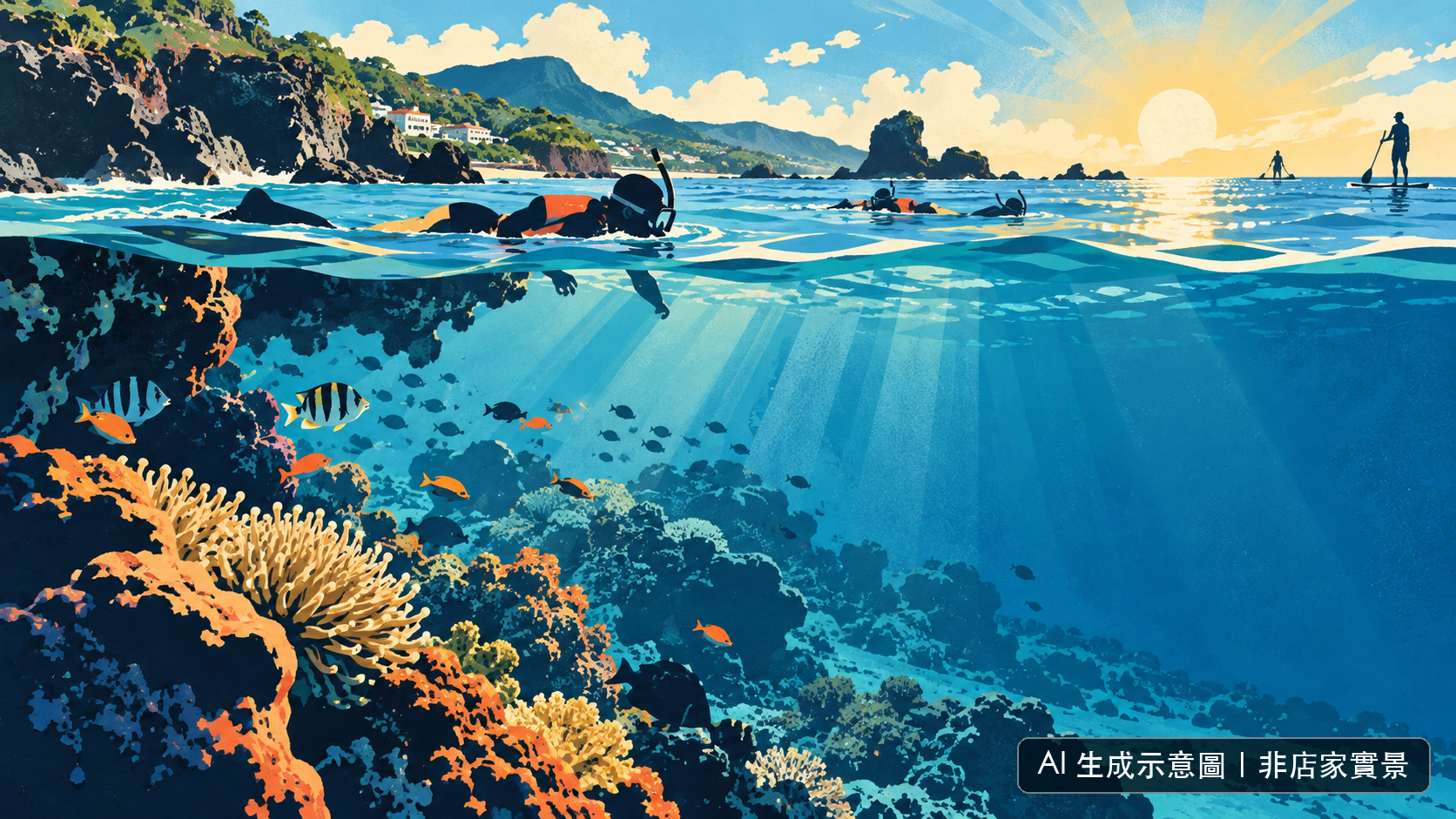 萬里桐水到魚行浮潛館 圖片
